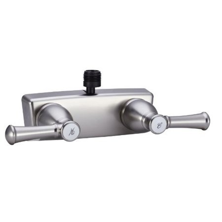 DURA FAUCET DESIGNER RV SHOWER FAUCET - BRUSHED SATIN NICKEL DF-SA100L-SN